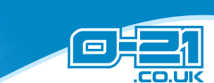 An early 0-21 site logo